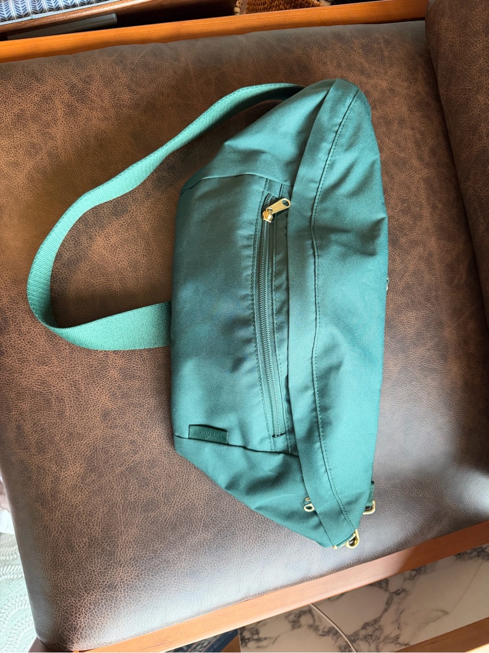 Canvelle Oversized Fanny Forest Green Limited Edition!